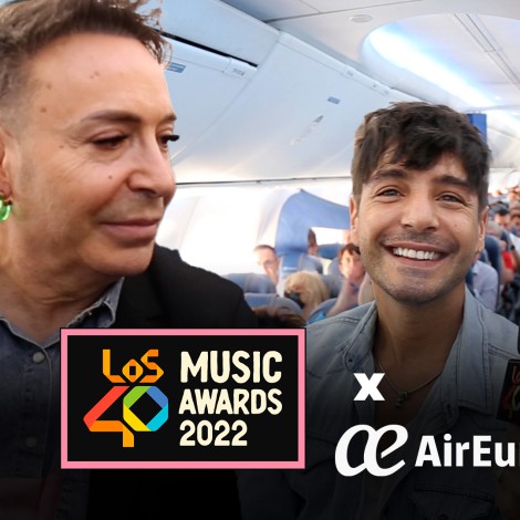 Air Europa lleva a los artistas a la cena de nominados de LOS40 Music Awards 2022: así fue el vuelo