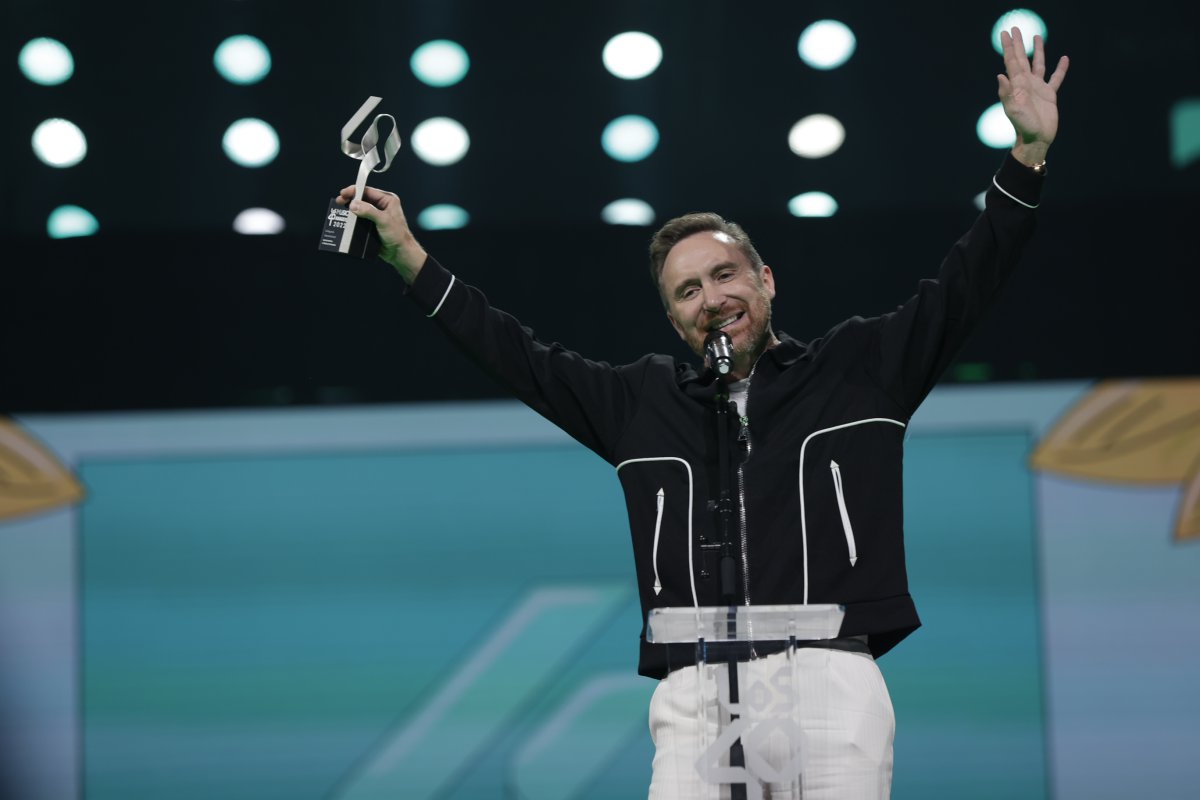 David Guetta, ganador de LOS40 Music Awards 2022