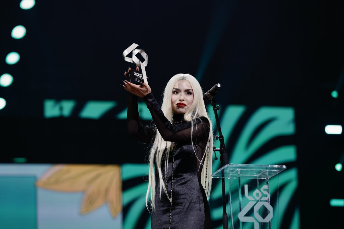 Ava Max, ganadora de LOS40 Music Awards 2022