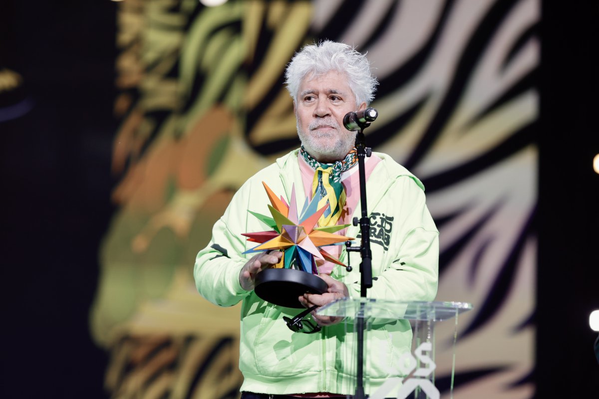 Pedro Almodovar, ganador del Golden Award LOS40 Music Awards 2022