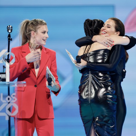 Paula Echevarría se toma con humor el lapsus que tuvo Rosalía con su nombre en LOS40 Music Awards