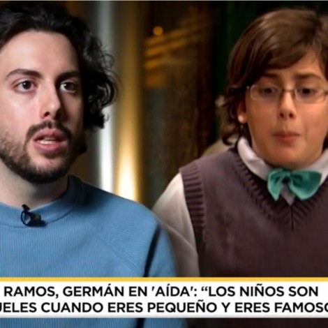 Rafa Ramos recuerda la época en la que era Germán en ‘Aída’: “Los niños son muy crueles”