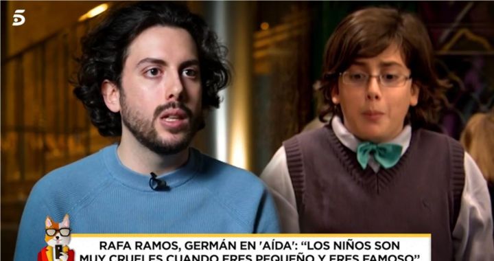 Rafa Ramos remembers the time when he was Germán in ‘Aída’: “Children are very cruel” |  Film and Television