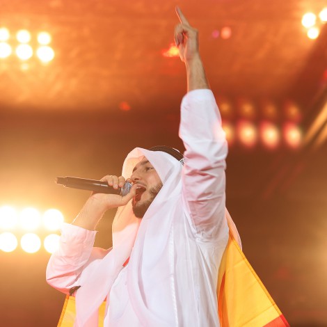 El discurso de Omar Montes en el mundial de Qatar por el que puede acabar en la cárcel: “Viva el amor libre”