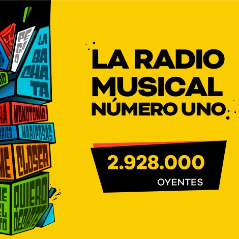 LOS40 cierra el año creciendo como líder en la radio musical de España con 2.928.000 oyentes diarios