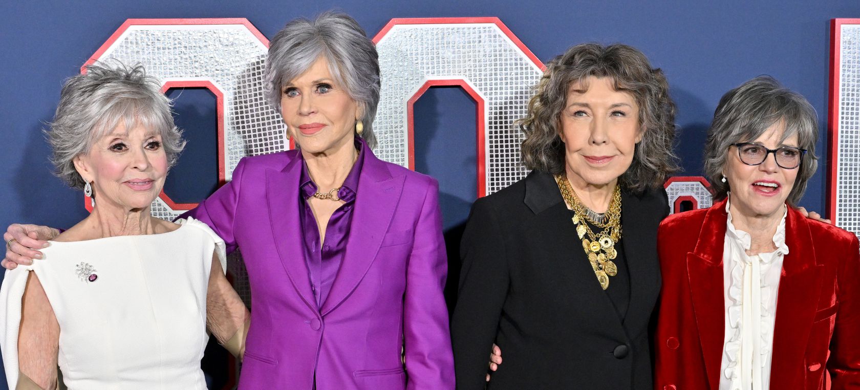Jane Fonda, Rita Moreno, Lily Tomlin y Sally Field: cuatro iconos de Hollywood que triunfan con más de 75 años