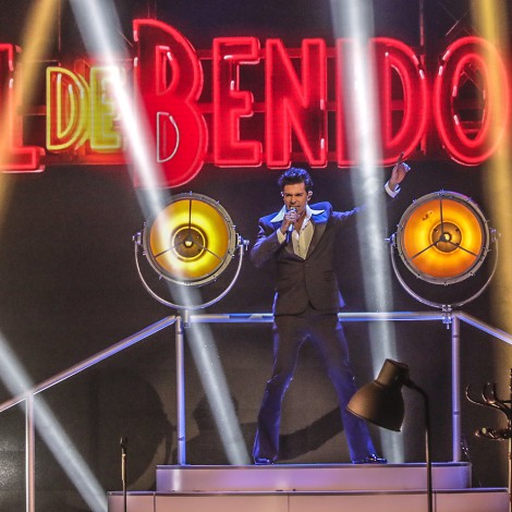Alfred García sorprende con su cinematográfica actuación en el Benidorm Fest 2023
