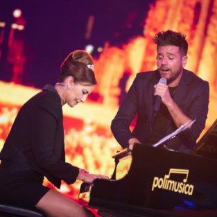 El dúo a piano de Mariló Montero y Pablo López en El Desafío divide a la audiencia