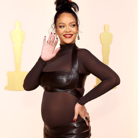 Rihanna lució embarazo en la alfombra de los Premios Oscar 2023 donde hubo mucha inspiración para las novias