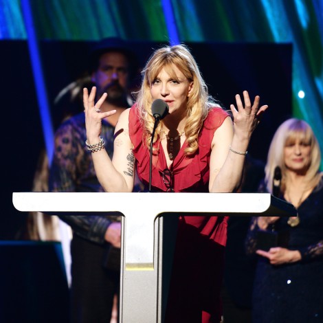 Courtney Love estalla contra el Salón de la Fama del Rock & Roll por la escasa presencia de mujeres