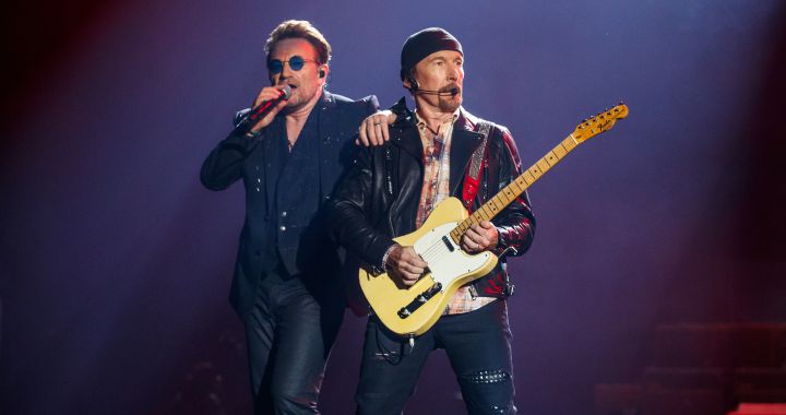 Bono reveals the key to U2's success: “The Edge is a genius.  He brings the magic and I help shape it."