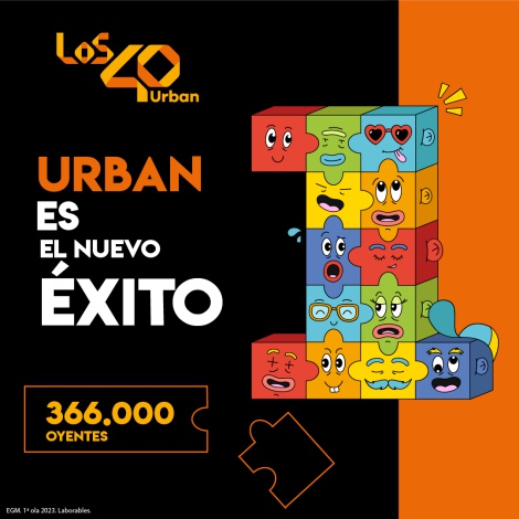 LOS40 Urban se supera: 366.000 oyentes viven el ritmo de la calle