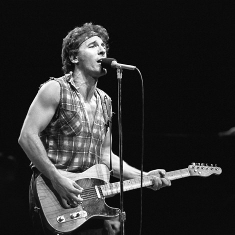Una exposición recoge el primer concierto que Bruce Springsteen dio en España