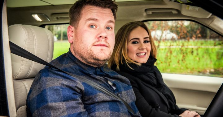 Farewell to carpool karaoke: Adele and James Corden end up bathed in tears