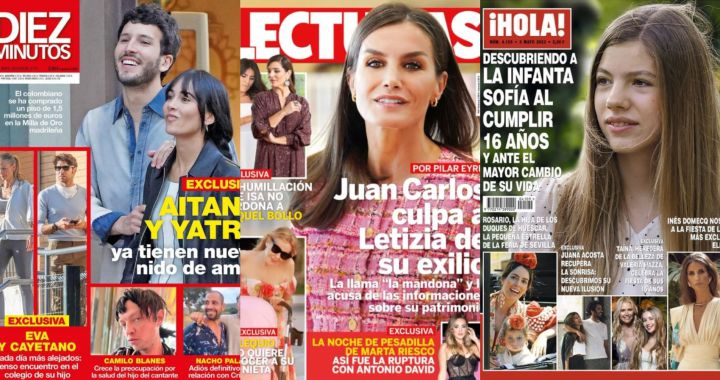 These are the covers of today’s gossip magazines, April 26