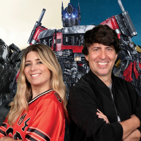 Dani Moreno 'El Gallo' y Cristina Boscá se convierten en ‘Transformers’ en la nueva entrega de la saga
