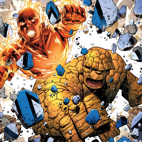 La Cosa y la Antorcha Humana van por libre en este “Marvel 2 en Uno”