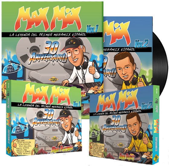 Max Mix celebra sus 30 años recuperando el sonido de aquellos megamixes de los 80