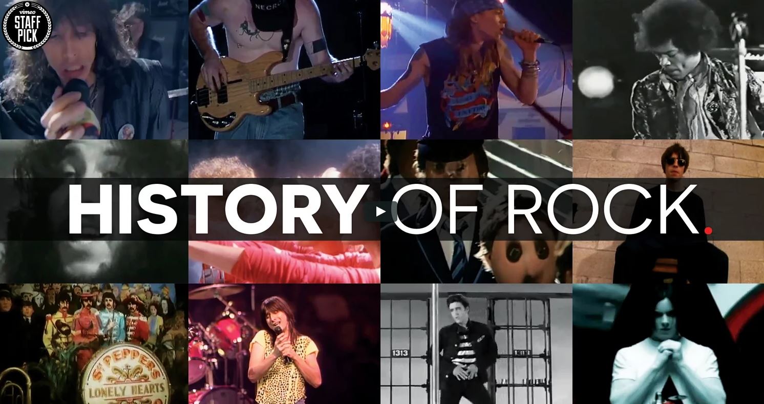 El vídeo de la Historia del Rock que se ha hecho viral