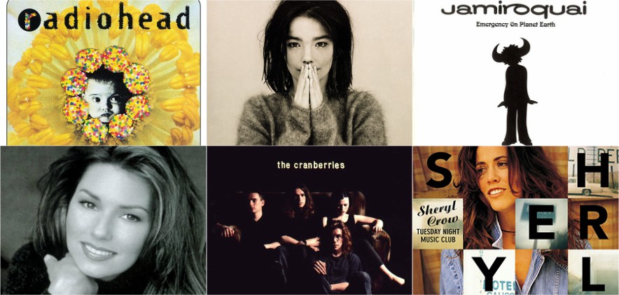 Seis discos que cumplen 25 años en los #25deM80