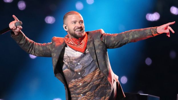 Justin Timberlake homenajea a Prince en la Super Bowl 2018