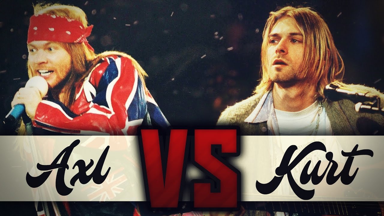 Una de las peleas más famosas de la música: Nirvana VS Guns N´Roses